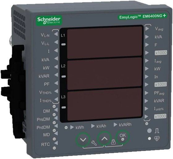 Schneider Electric EasyLogic EM6400NG power meter